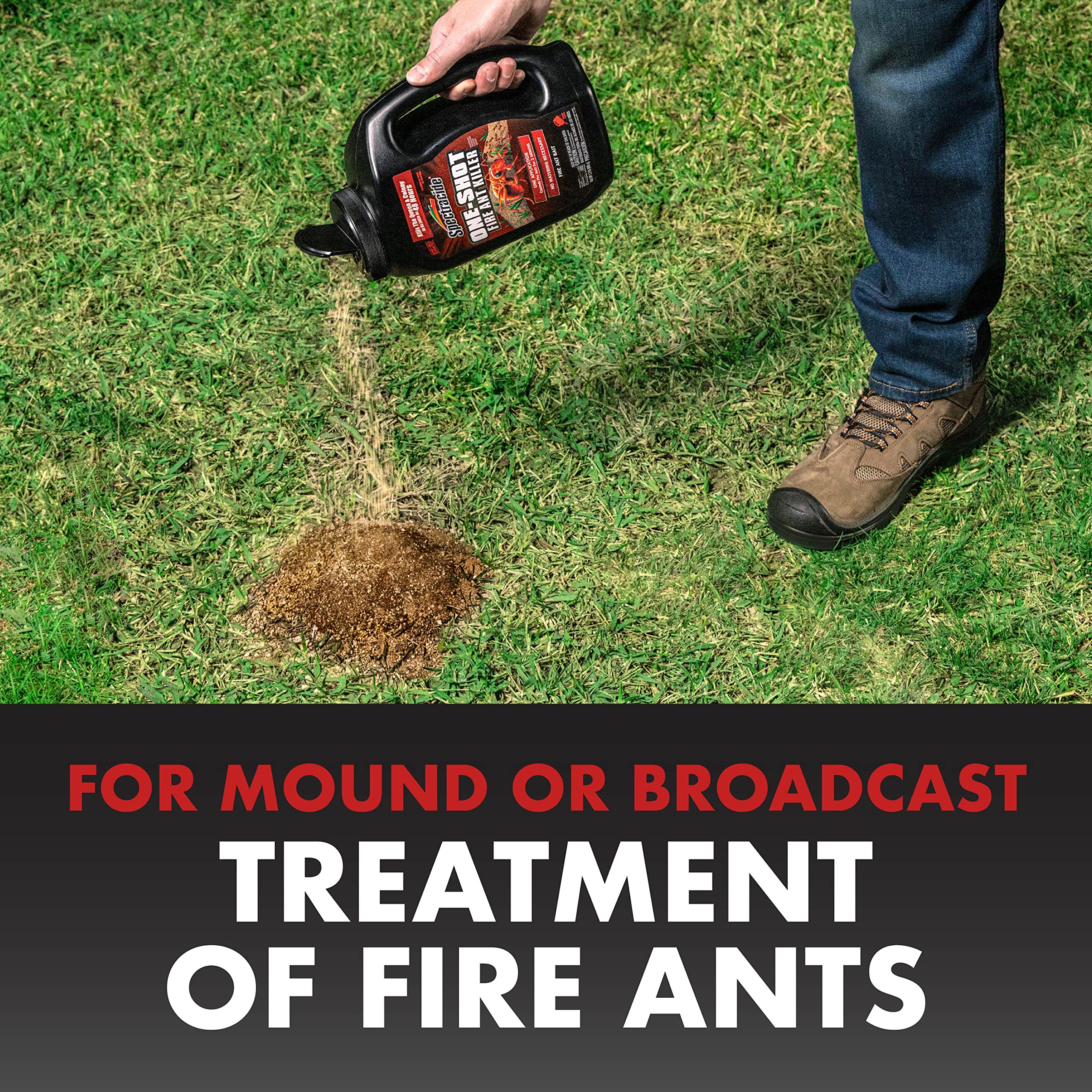 Spectracide One Shot Fire Ant Killer, Fire Ant Bait, Controls Fire Ants for 3 Months, 1.5 lb - Image 3
