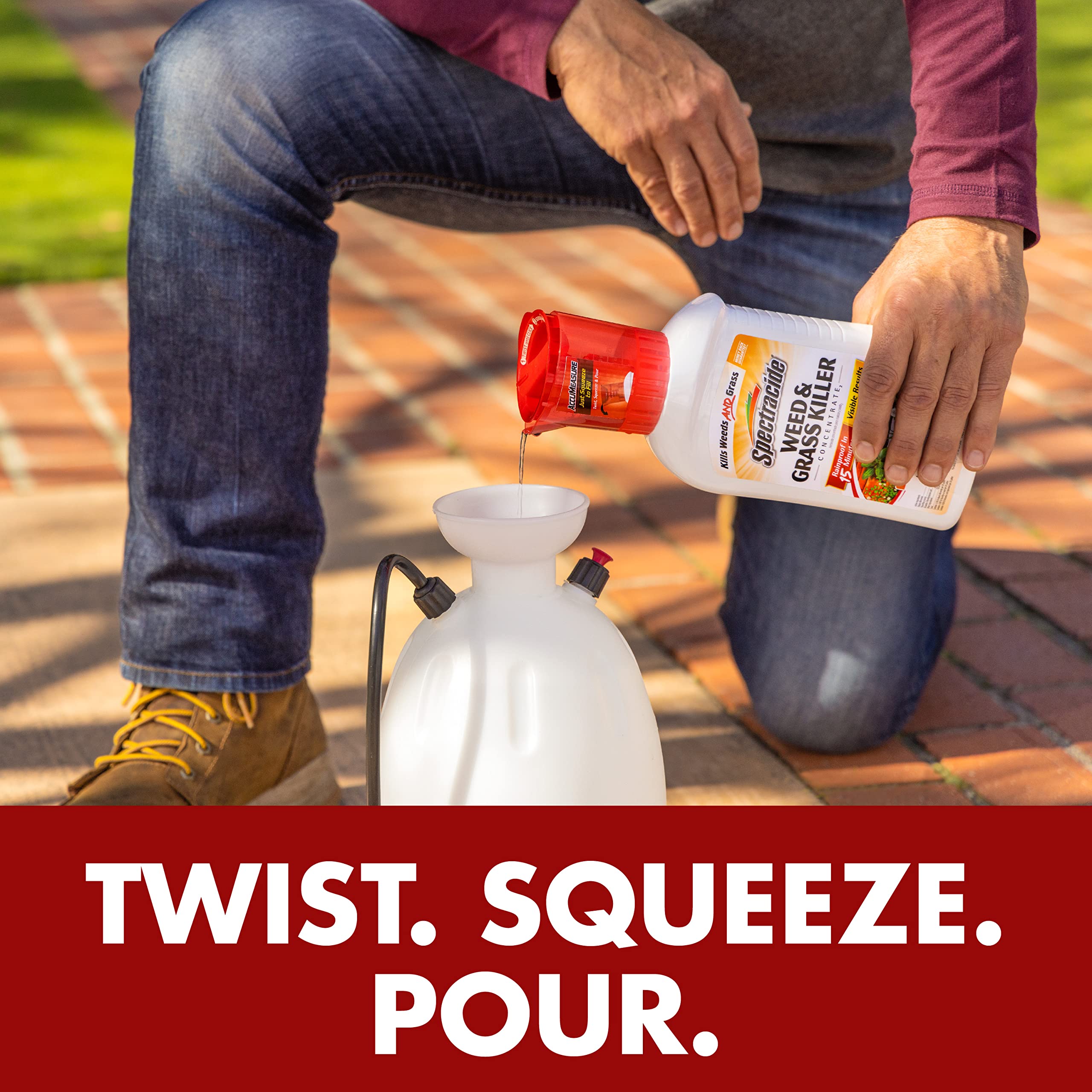 Spectracide Weed and Grass Killer Concentrate, 32 Ounces, With Accumeasure System - Image 4