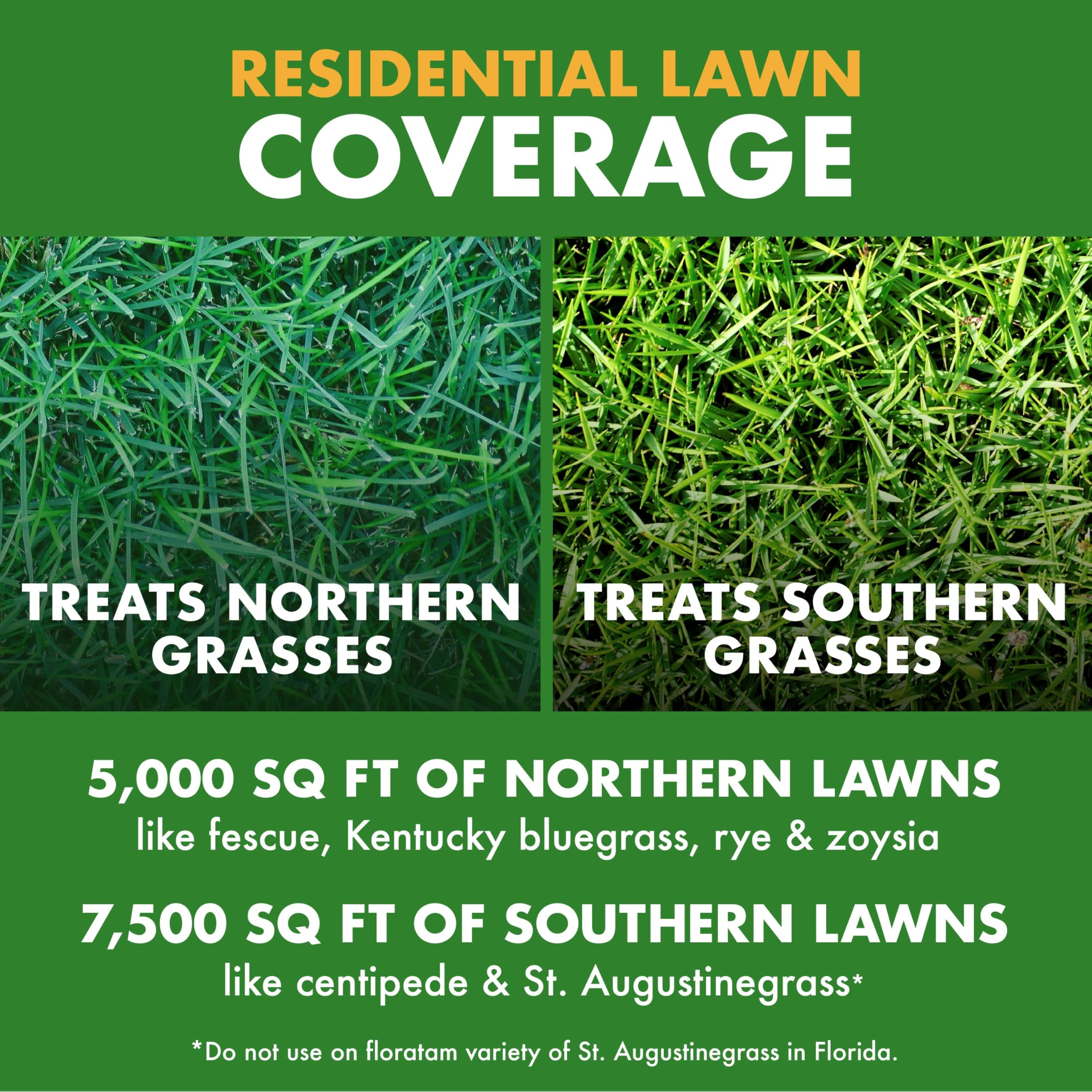 Spectracide Weed & Feed 20-0-0, 3 Count, Easy to Use QuickFlip Sprayer, Kills Weeds While Feeding Your Lawn, Kills Major Broadleaf Weeds Like Dandelion, Chickweed, Clover and Plantain - Image 6