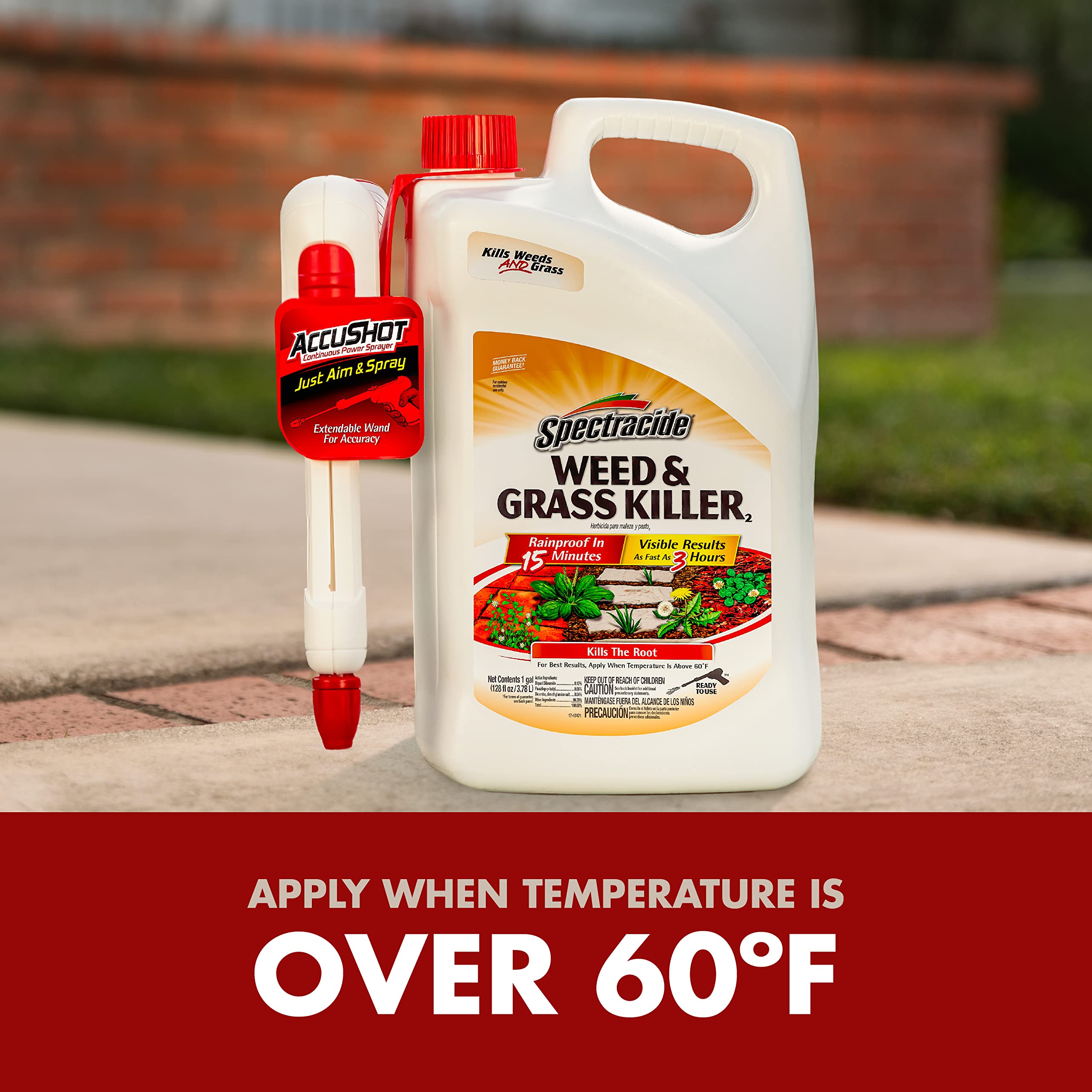 Spectracide Weed And Grass Killer 1 Gallon, With AccuShot Continuous Power Sprayer - Image 4