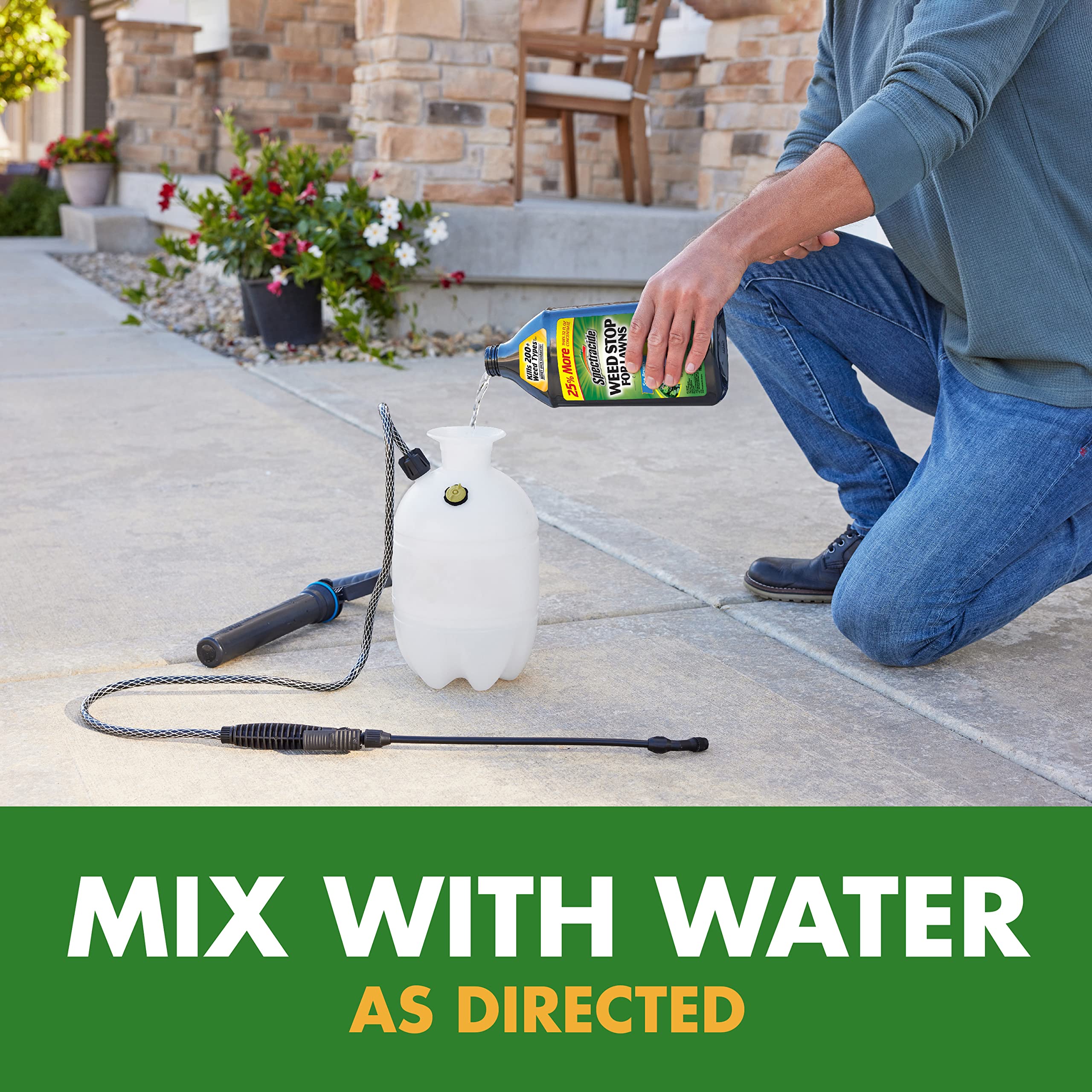 Spectracide Weed Stop For Lawns Concentrate, Kills Weed Roots, Not The Lawn, 40 fl Ounce - Image 4