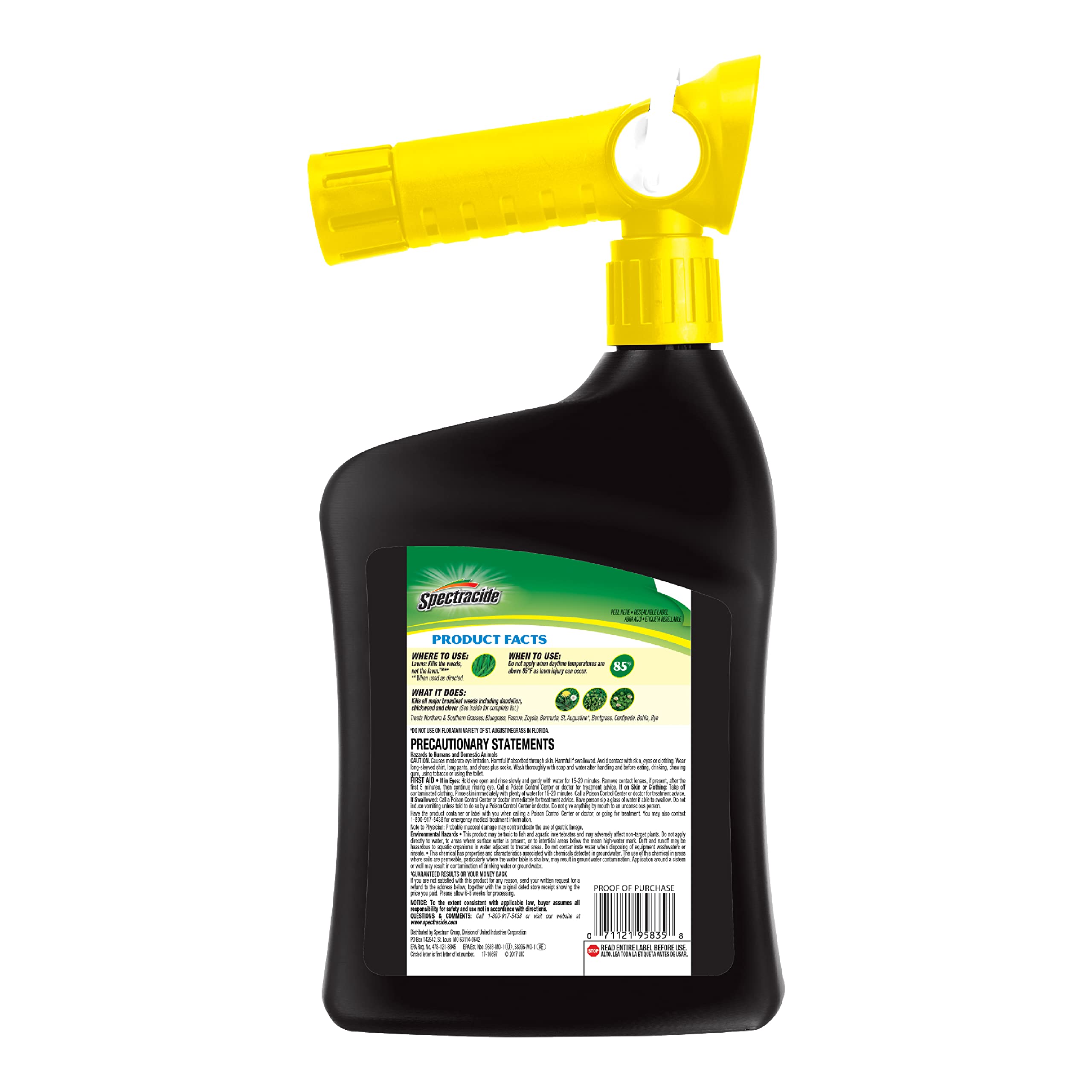 Spectracide Weed Stop For Lawns Concentrate, Ready To Spray, 32 Ounce, 1 Pack - Image 13