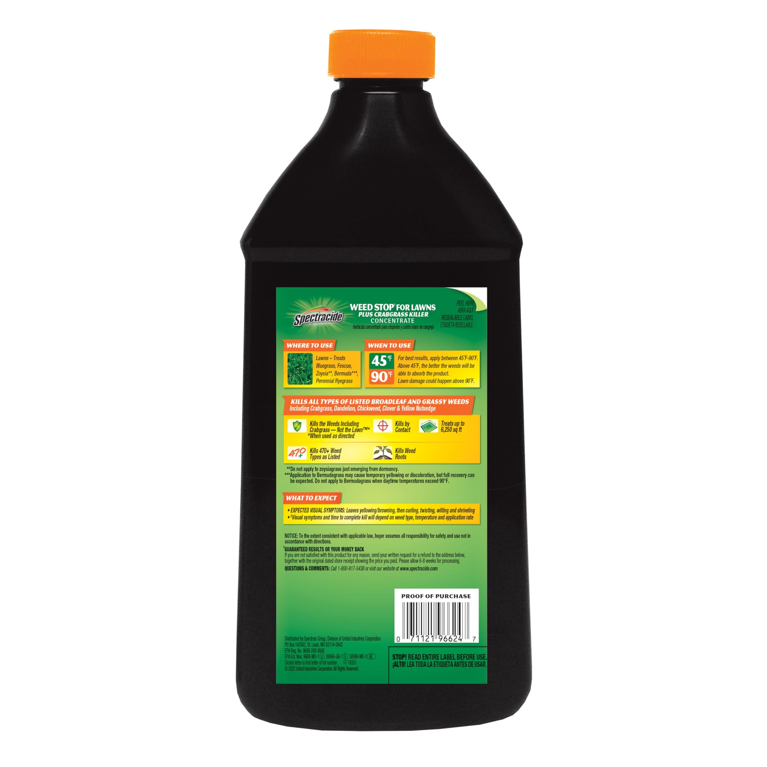 Spectracide Weed Stop For Lawns Plus Crabgrass Killer Concentrate - Image 8