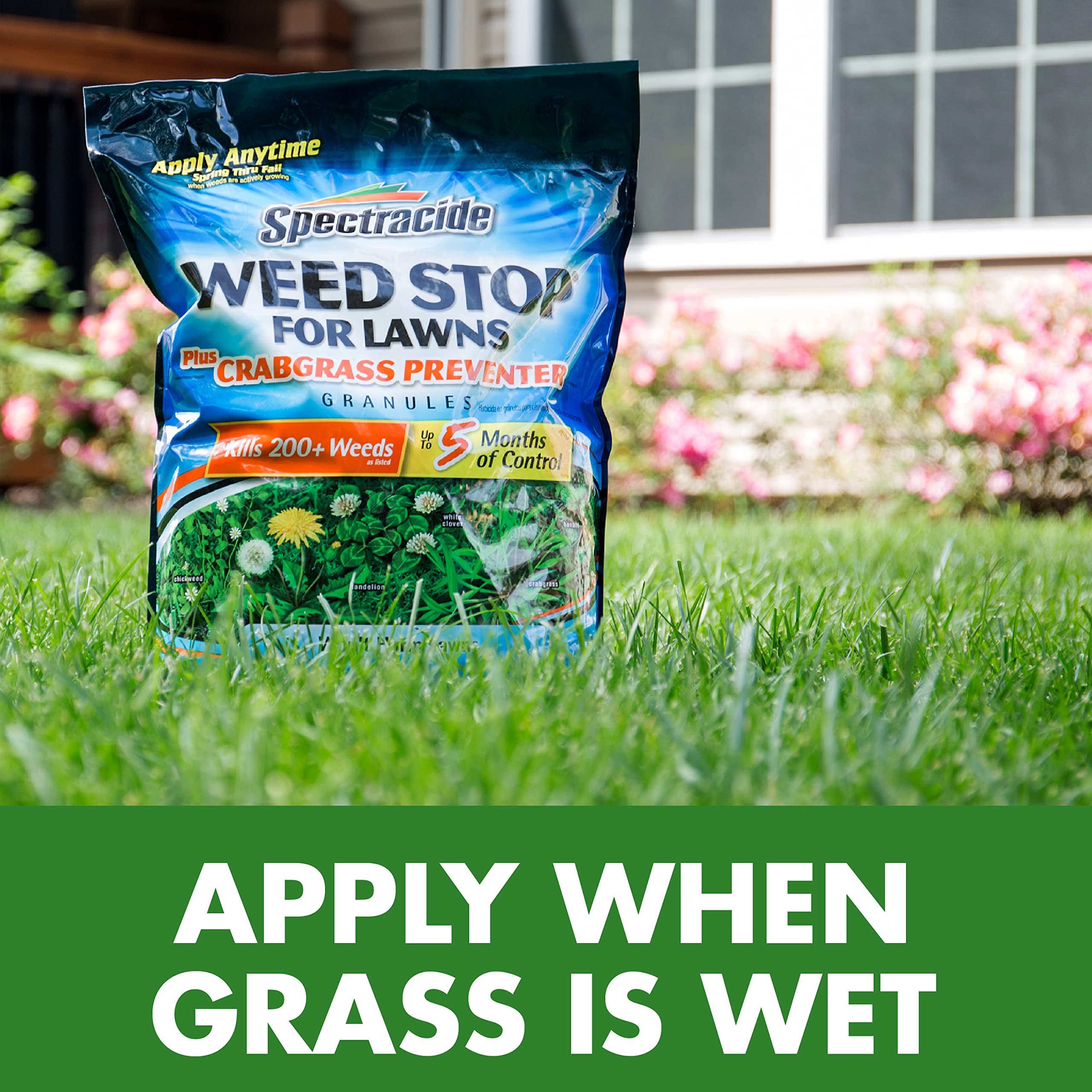 Spectracide Weed Stop For Lawns Plus Crabgrass Preventer Granules 10.8 Pounds, Up To 5 Months Of Control - Image 5